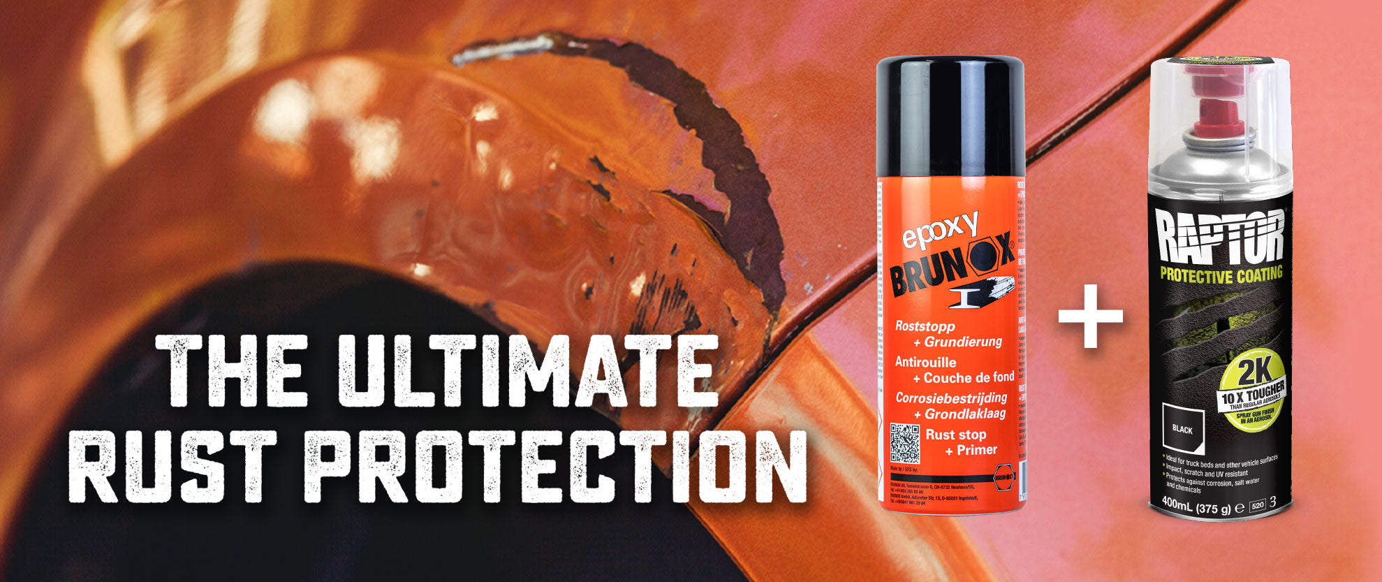 4WD rust repair – With Brunox and Raptor – Refinish Imports