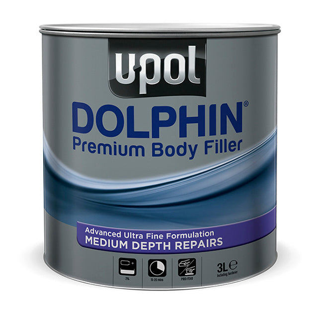 U-Pol Dolphin Premium Body Filler 3L