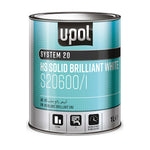 U-POL SYSTEM 20 S20600 Solid Colours 1L White