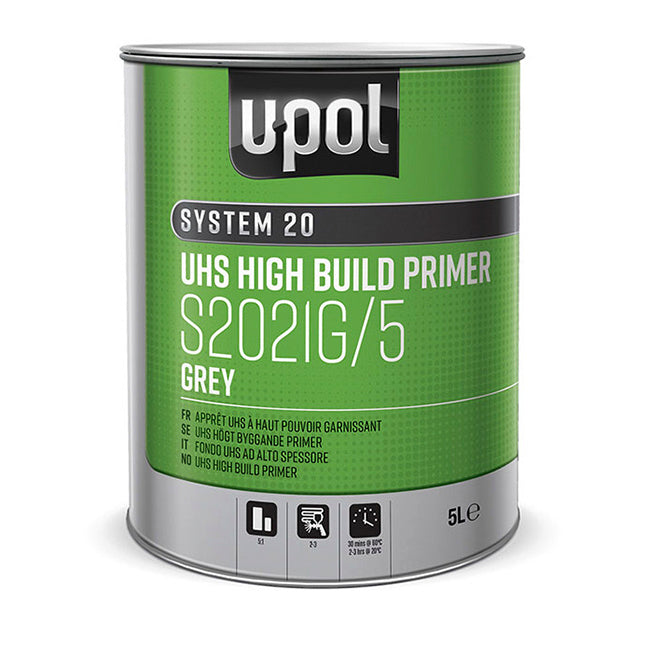 U-POL SYSTEM 20 S2021 Ultra High Solid High Build Primer 5L